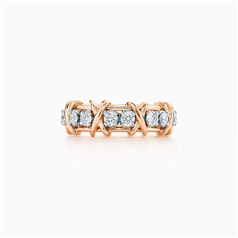 tiffany schlumberger ring replica|tiffany sixteen stone ring.